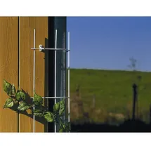 Siena Garden Fallrohrgitter 150 x 245 cm Weiß
