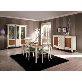 vaccari cav giovanni Esstisch 90 x 77 x 160 cm weiß
