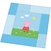 Herding Krabbeldecke Peppa Pig, Polyester, Mehrfarbig, 115 x 115 cm