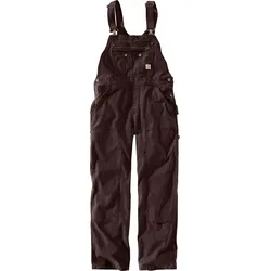 Carhartt Crawford, Latzhose Damen - Dunkelbraun - M