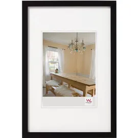 walther + design Peppers Holz Bilderrahmen schwarz 50x70 cm 1 St.