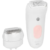 Braun Silk-épil 5-030 Epilierer Weiß/Rosa