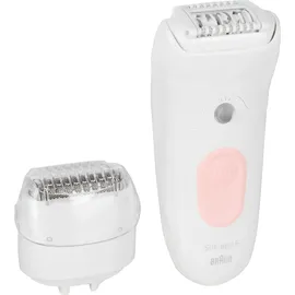 Braun Silk-épil 5-030 Epilierer Weiß/Rosa