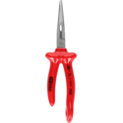 KS Tools 1000V Flachrundzange mit Sicherungsöse für Sicherheitsleine