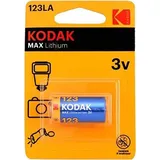 Kodak Max Lithium 123la Akku 1 Pack