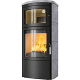 Kaminofen Hark Roma GT ECOplus 7 kW - Naturstein - Korpus: graphit