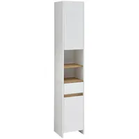 Saphir Hochschrank Quickset 100, Badschrank 32,4 cm, 2 Türen
