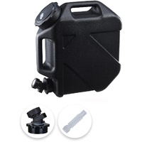 PKKP Wasserkanister mit Hahn, 10L Camping Wassertank BPA-frei, Tragbarer Wasserbehälter, Auslaufsicher, Trinkwasser Kanister für Outdoor, Camping, Wandern, Notfallvorsorge