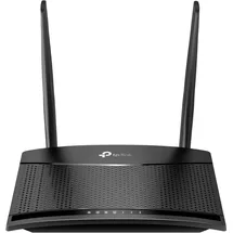 TP-Link TL-MR100 LTE Router, 4G Router unterstützt SIM Karten, 4G Cat4 bis zu 150 Mbit/s, WLAN 2.4GHz N300, 2x 100 Mbps Ports, Plug and Play, bis zu 32 Geräte, Kindersicherung, Gast-Netzwerk