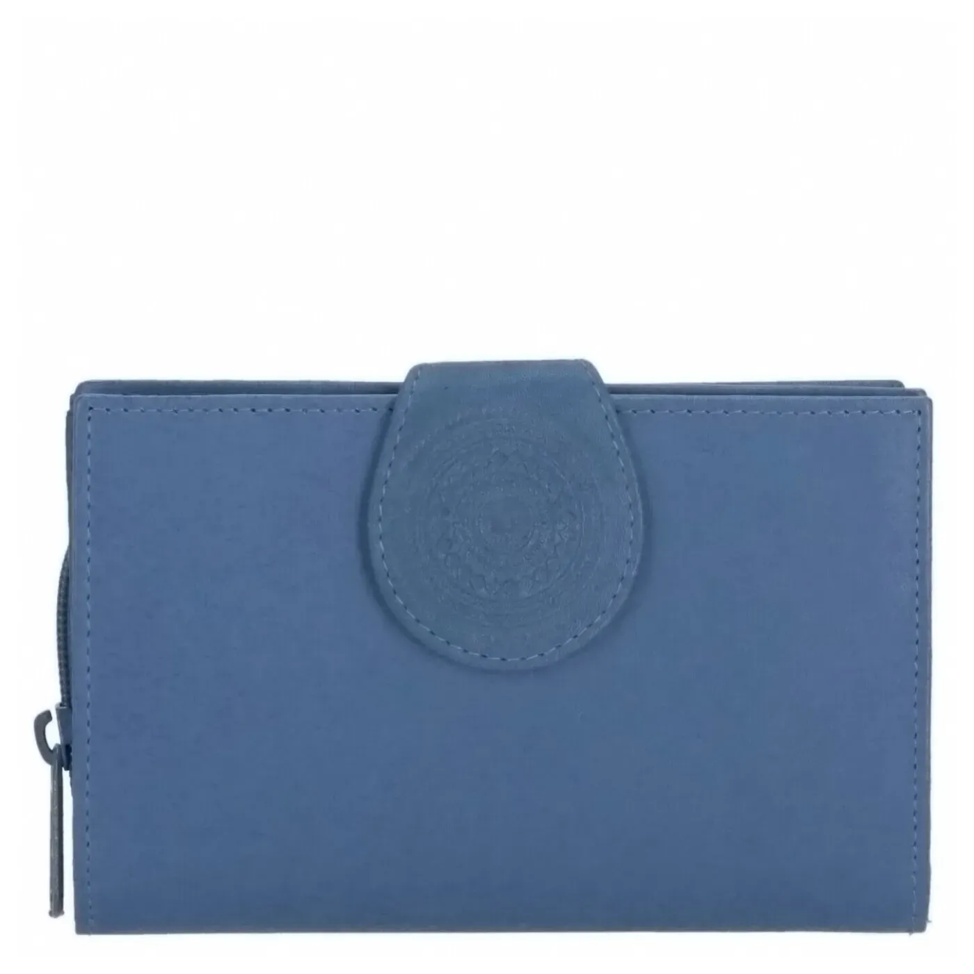 HJP Hochkantbörse Damen 7015BW blau