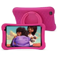 PRITOM Kinder-Tablet, Kindersicherung, Kinder-App, Quad-Core-Prozessor Tablet (8", 32 GB, Android 10, HD-IPS-Bildschirm, Dual-Rückfahrkamera, mit Kinder-Tablet-Hülle (Rosa) rosa