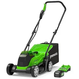 Greenworks 24V Rasenmäher GD24LM33 inkl. 4Ah Akku und Ladegerät