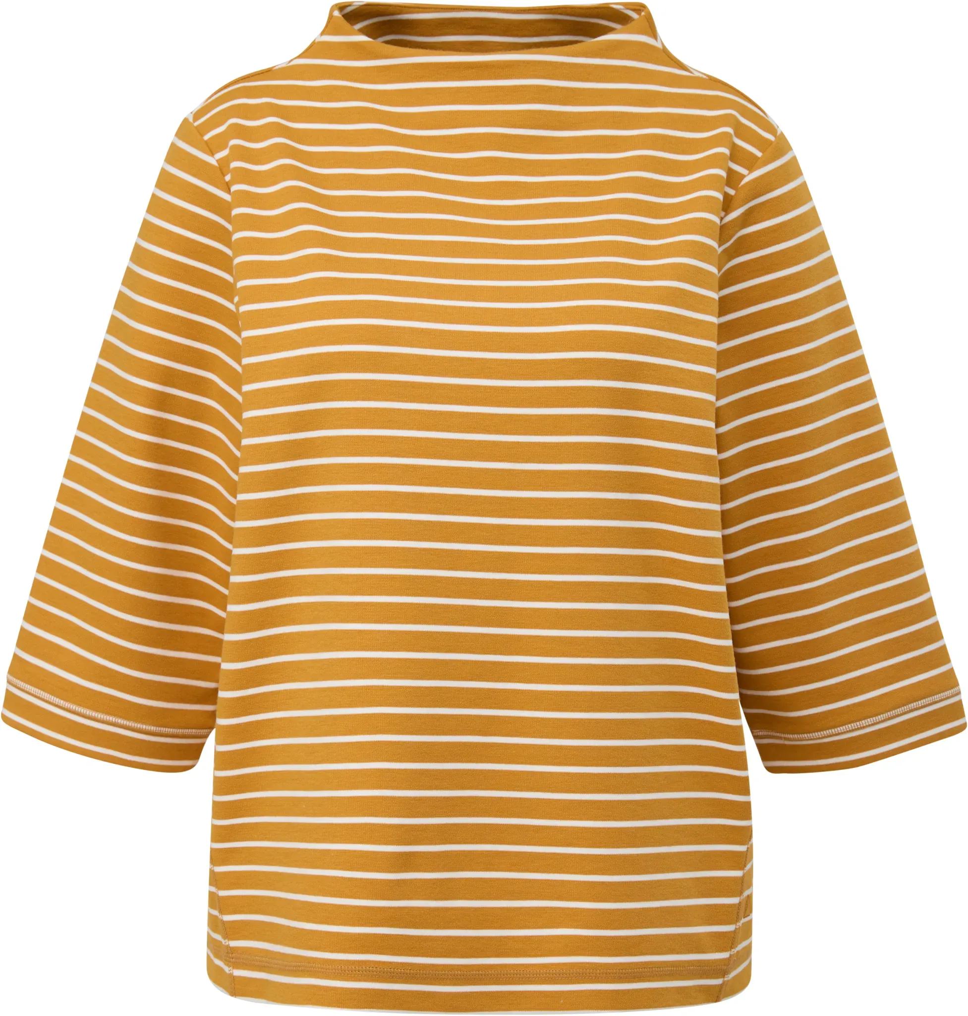 Sweatshirt, mit weitem Rundhalsausschnitt, Gr. 48, yellow, , 74084661-48