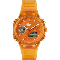 Lacoste LC 33 40 mm Quarzgehäuse Orange Sportarmband