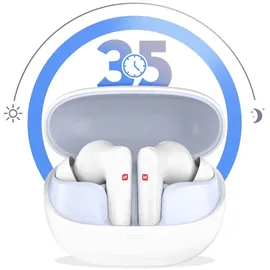 Swissten Focus Bluetooth-Kopfhörer Tws Anc Weiß 51500100 - Weiß