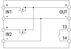 Wago 787-1685/000-070 Redundanzmodul, Eingangsspannung 2 x DC 24 V, Eingangsstrom 2 x 20 A 7871685000070