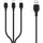 Wisam® 3in1 USB - Lightning + USB-C + microUSB 1m 2,1A | Gr.: onesize