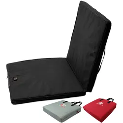 OUTCHAIR Sitz Heizkissen Bottom Heater Thermo Kissen Stadion Boot Beheizbar Akku Farbe: red
