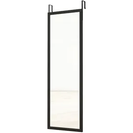Costway Wandspiegel 107 x 37 cm Schwarz