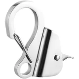 Vevor Mophorn - Bootsankerhaken, Gleitanker aus Edelstahl 304, Knotenloses Schnellverschlusssystem, Clips für 3/8'-5/8' Bootsseil, Hält 3700 Pfund