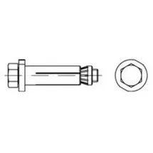 Industrial Quality Supplies ART 82031 LINDAPTER-Hollo-Bolt A 4 HBST 16-Größe 3 S