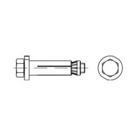 Industrial Quality Supplies ART 82031 LINDAPTER-Hollo-Bolt A 4 HBST 16-Größe 3 S