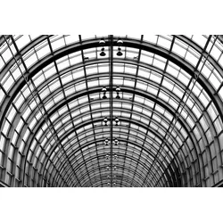Alu-Dibond Bild Industrial - BHT 150x100x5 cm