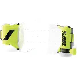 100% Racecraft/accuri/strata Roll off system Fluo Yellow One Size