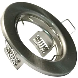 Einbaurahmen Einbauspot Rund inox Rahmen Einbauleuchte PARMA GTV 4232