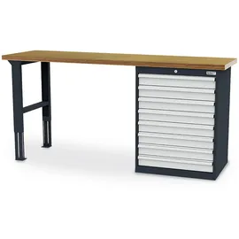 WS24 Reihenwerkbank B x T x H 2.000 x 600 x 960 mm - Ws24-100266