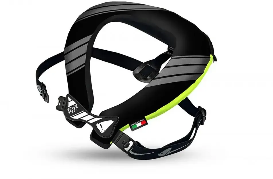 Ufo Bulldog Junior Nackenschutz - Black / Fluo Yellow / Red / White - One Size