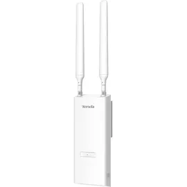 Tenda OAP1200 Outdoor Wi-Fi AP AC1200, Gigabit LAN, IP65, VLAN, 802.11k/v/r, aktives und passives PoE - Weiß