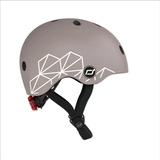 Scoot & Ride Helm XXS-S, Motiv Lifestyle Lines, Taupe
