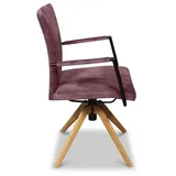 Musterring 4-Fußstuhl Helmond rosa 55 cm x 91 cm x 58 cm