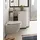 WELLTIME Lugo Nischenschrank 70,7 x 17,0 x 76,8 cm Weiß