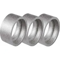 Buderus 3er-Set EPP-Verbindungsmuffe für Luft-Kanalsystem DN160 - 7738113429