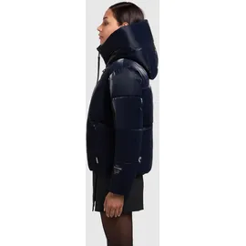 khujo Audrey Shiny Damen Blau XXL