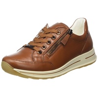 Ara Shoes ARA Damen Osaka Low-Cut Sneaker, Cognac, 41.5 EU Weit