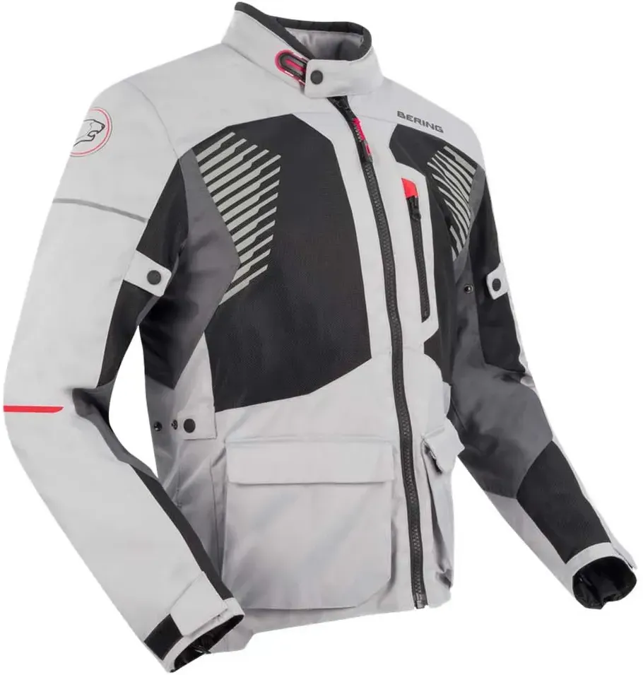 Bering Bakundu Jacke - Grey / Black / Red - XL