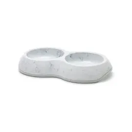Savic Futternapf Delice Double Marble - 2 x 200 ml, Ø 10,5 cm