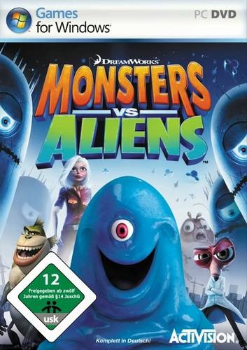 Monsters vs. Aliens - Das Spiel PC Neu & OVP