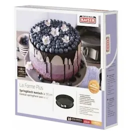 Kaiser La Forme Plus Springform mit SafeClick, konisch 30 cm