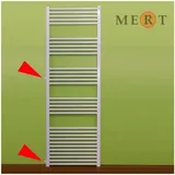 Mert Radiatoren Badheizkörper 750 x 1750 mm 1284 W weiß