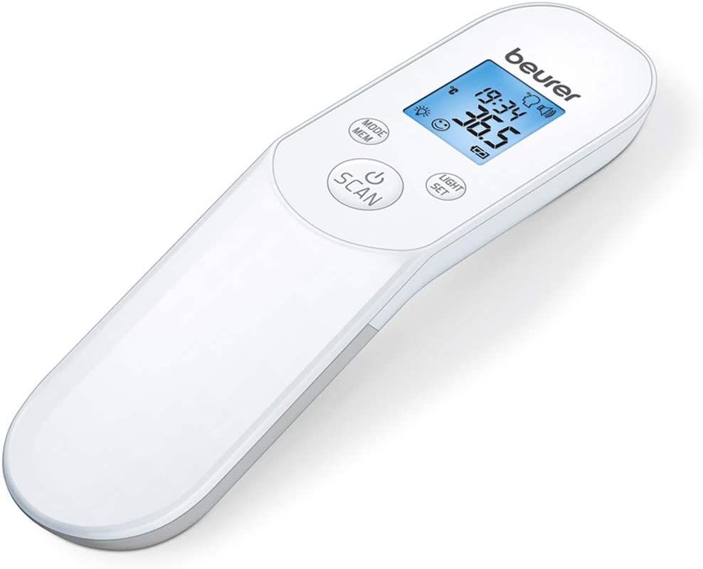 Beurer kontaktloses digitales Infrarotthermometer, schnelles Fieberthermometer zur hygienischen 1 St
