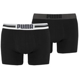 Puma Herren Boxershorts - Placed Logo Boxer, Everyday, 2er Pack