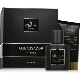 Gisada Ambassador Intense Eau de Parfum 50 ml + Shower Gel 100 ml Geschenkset