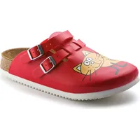 Birkenstock Kay Superlauf, Birko-Flor, Cat Red, schmal, Größe 37