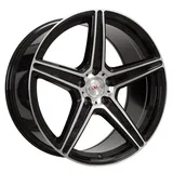 Axxion AX7 9,0 x 21 5 x 112 ET35 MB66,6 Schwarz Hochglanzpoliert