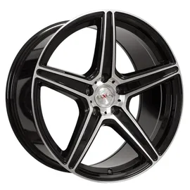 Axxion AX7 9,0 x 21 5 x 112 ET35 MB66,6 Schwarz Hochglanzpoliert