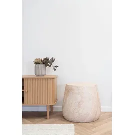 VCM House Nordic, Beistelltisch Bonn Natur 48 x 48 cm) | DH 48x41 cm